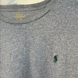 Polo by Ralph Lauren Heather Gray Long Sleeve Shirt
